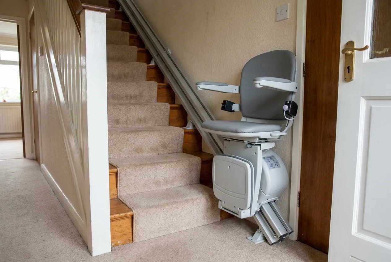 Escalier droit